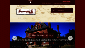 What Bennetthousebb.com website looked like in 2017 (6 years ago)