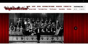 What Bigbands.com website looked like in 2017 (6 years ago)