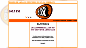 What Blackboxfm.free.fr website looked like in 2017 (6 years ago)