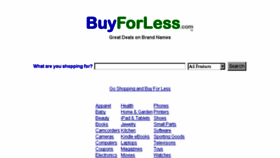 What Buyforless.com website looked like in 2017 (6 years ago)