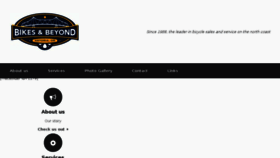 What Bikesandbeyond.com website looked like in 2017 (6 years ago)