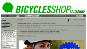 What Bicyclesshop.ch website looked like in 2017 (6 years ago)