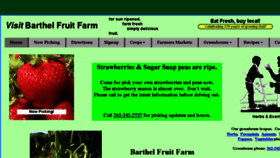 What Barthelfruitfarm.com website looked like in 2017 (6 years ago)