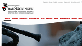 What Bad-saeckingen.de website looked like in 2017 (8 years ago)