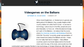 What Balkanpeace.org website looked like in 2017 (6 years ago)