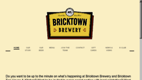 What Bricktownbrewery.com website looked like in 2017 (6 years ago)