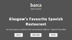 What Barcatapas.co.uk website looked like in 2017 (6 years ago)