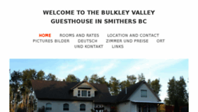 What Bulkleyvalleyguesthouse.ca website looked like in 2017 (6 years ago)