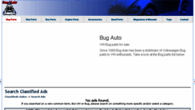 What Bugauto.com website looked like in 2017 (6 years ago)