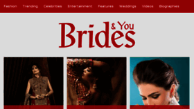 What Bridesandyou.com website looked like in 2017 (6 years ago)