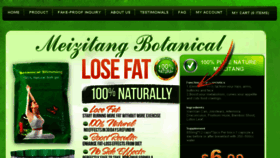 What Botanicalslimming.org website looked like in 2017 (6 years ago)