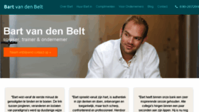 What Bartvandenbelt.nl website looked like in 2017 (6 years ago)