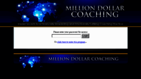 What Buildyourcoachingpractice.com website looked like in 2017 (8 years ago)