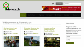What Bionetz.ch website looked like in 2017 (6 years ago)