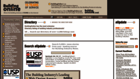 What Buildingonline.com website looked like in 2017 (6 years ago)