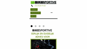 What Bikesportive.com website looked like in 2017 (6 years ago)
