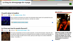 What Blog-voyage.org website looked like in 2017 (6 years ago)