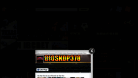 What Bioskop378.com website looked like in 2017 (6 years ago)