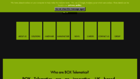 What Boxtelematics.com website looked like in 2017 (6 years ago)