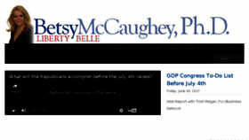 What Betsymccaughey.com website looked like in 2017 (6 years ago)