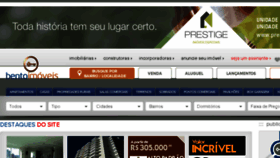 What Bentoimoveis.com.br website looked like in 2017 (6 years ago)