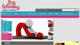 What Bebekolay.com website looked like in 2017 (6 years ago)