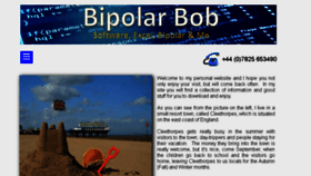 What Bipolarbob.me website looked like in 2017 (6 years ago)