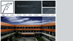 What Brucknergym.at website looked like in 2017 (8 years ago)