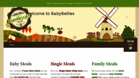 What Babybellies.co.za website looked like in 2017 (6 years ago)