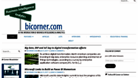What Bicorner.com website looked like in 2017 (6 years ago)