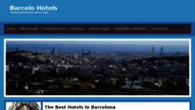 What Barcelo-hotels.co.uk website looked like in 2017 (6 years ago)