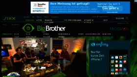 What Bigbrother.de website looked like in 2017 (6 years ago)