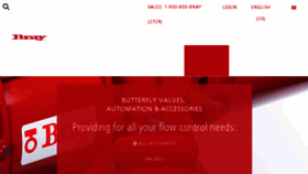 What Braycontrols.com website looked like in 2017 (6 years ago)