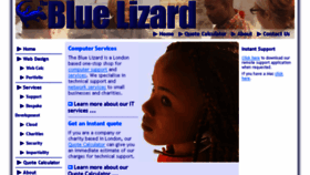 What Bluelizard.co.uk website looked like in 2017 (6 years ago)