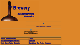 What Brewery.org website looked like in 2017 (6 years ago)