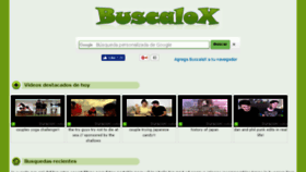 What Buscalox.com website looked like in 2017 (6 years ago)