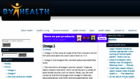 What Byhealth.com website looked like in 2017 (6 years ago)