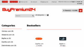 What Buypremium24.com website looked like in 2017 (6 years ago)