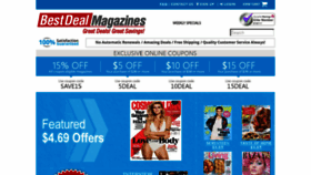 What Bestdealmagazines.com website looked like in 2017 (6 years ago)