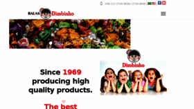 What Balasdimbinho.com.br website looked like in 2017 (6 years ago)