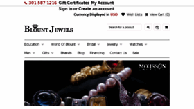What Blountjewels.com website looked like in 2017 (6 years ago)