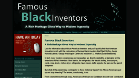 What Black-inventor.com website looked like in 2017 (6 years ago)