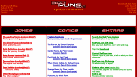 What Badpuns.com website looked like in 2017 (6 years ago)