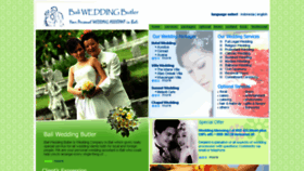 What Baliweddingbutler.com website looked like in 2017 (6 years ago)