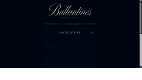 What Ballantines.es website looked like in 2017 (6 years ago)