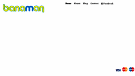 What Banaman.co.uk website looked like in 2017 (6 years ago)