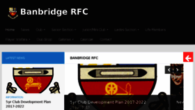 What Banbridgerfc.com website looked like in 2017 (6 years ago)