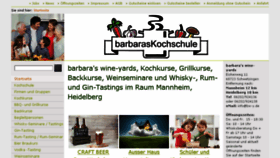 What Barbaras-wine-yards.de website looked like in 2017 (6 years ago)
