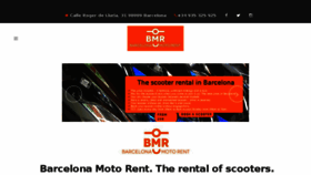 What Barcelona-moto-rent.com website looked like in 2017 (6 years ago)