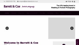 What Barrettandcoe.co.uk website looked like in 2017 (6 years ago)
